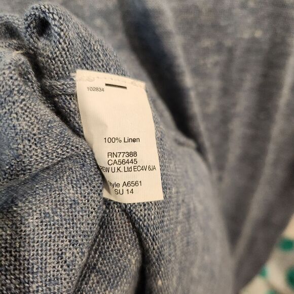 Madewell Aloha Ferry Sweater Knit Blue Size Large - Picture 6 of 6